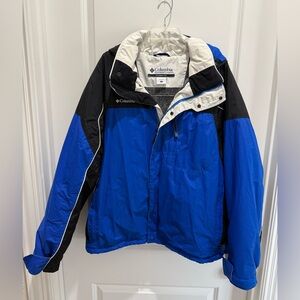 Columbia Men's Performance Jacket in Blue and Black